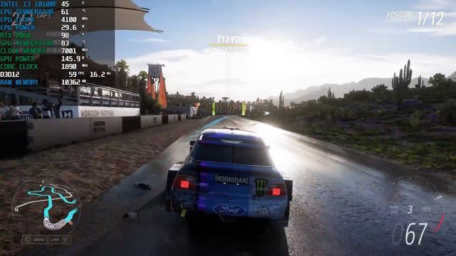 FORZA HORIZON 5 | RTX 2060 + INTEL i3 10100F | EXTREME SETTINGS 1080p смотреть онлайн