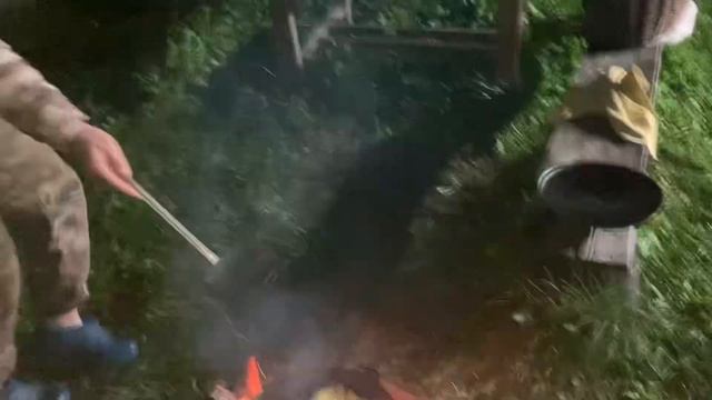 Выходные в деревне. Наводим порядок в заброшенном огороде. Готовим ужин в казане, на природе. #live смотреть онлайн