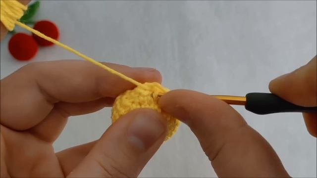 amigurumi keychain cherry keychain making смотреть онлайн