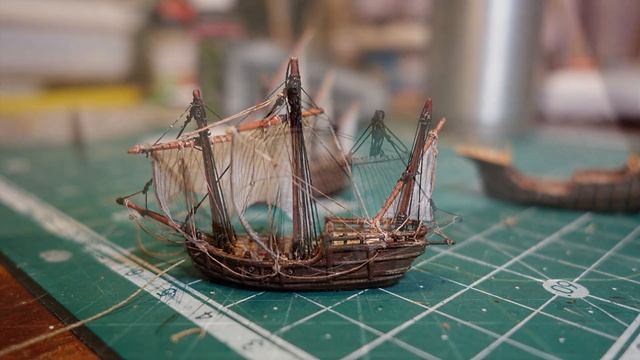My models: Columbus Flotilla. 1: 700. (Мои модели: Флотилия Колумба. 1:700.) смотреть онлайн