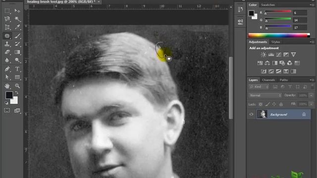 Adobe Photoshop cs6 27 patch tool كيفية استخدام وتطبيق على أداة الباتش смотреть онлайн
