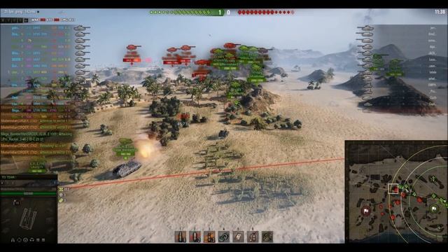 ORDER vs 4K - WoT Clan Wars смотреть онлайн