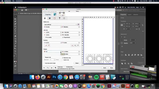 Graphtec CE6000 (Setup - Sending - Weeding) смотреть онлайн