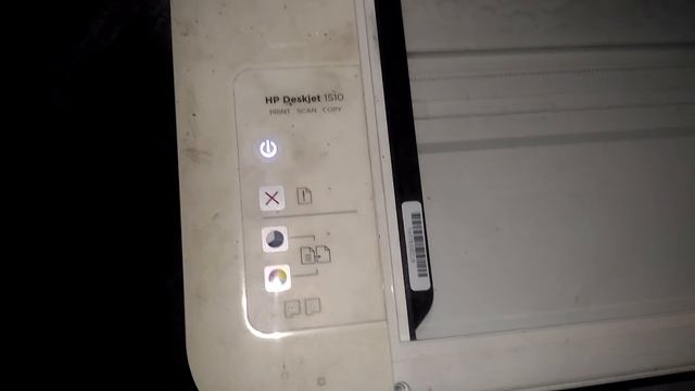HP deskjet 1510 printer fastly lights blinking continuously..what can I do.? смотреть онлайн