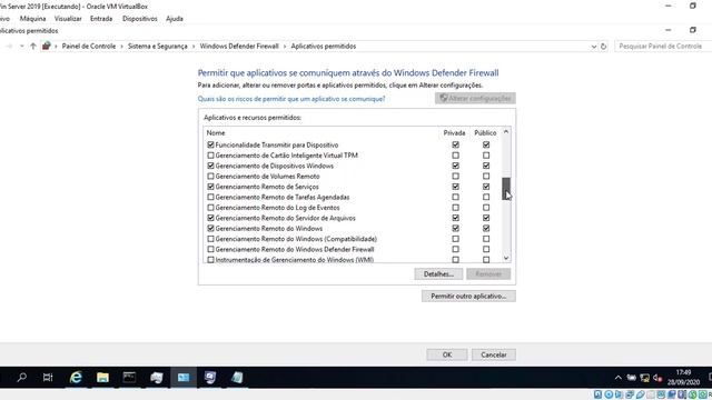 AULA 7.2 - WINDOWS SERVER 2019 ESSENTIALS - COMO LIBERAR PORTAS NO FIREWALL смотреть онлайн