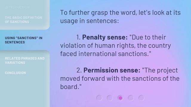 Unraveling the Term "Sanctions" смотреть онлайн