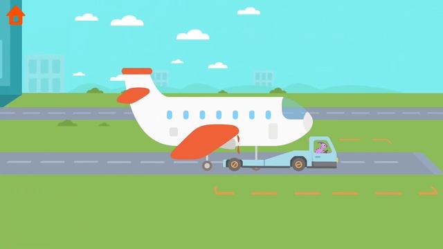Dinosaur Airport - Learn to control and repair airplane | Yateland Flight Simulator Games For Kids смотреть онлайн