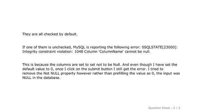 jQuery : Unchecked checkbox returning null value смотреть онлайн