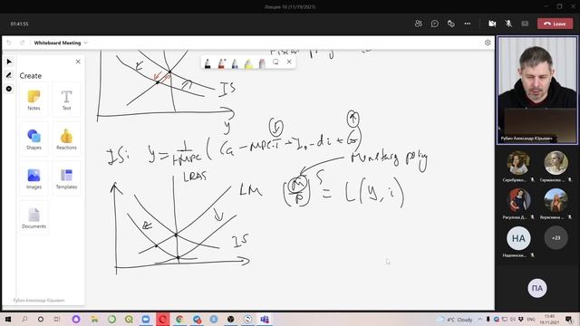 Macroeconomics II, Lecture 22 (19.11.21)