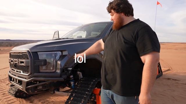 Can the Tracked Raptor Survive the Sahara Desert? (It Failed) смотреть онлайн