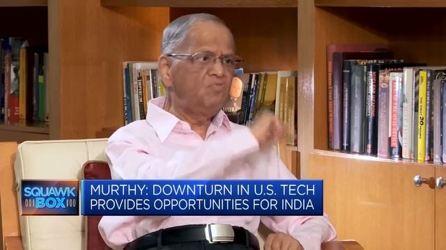 Infosys founder Narayana Murthy on U.S. tech layoffs смотреть онлайн