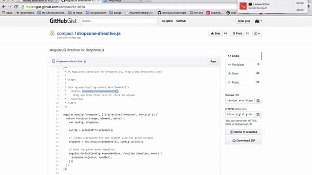 #10 Using Dropzone JS with Angular JS - SPA Laravel & AngularJS смотреть онлайн