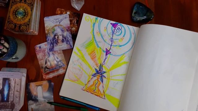 Oracle Reading meets channled drawing!! Light body, golden children & sacred union activation ???️✨ смотреть онлайн