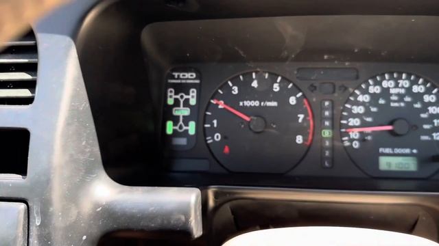How to operate 4x4 4wd torque on demand system on the 2000 Isuzu Tropper смотреть онлайн