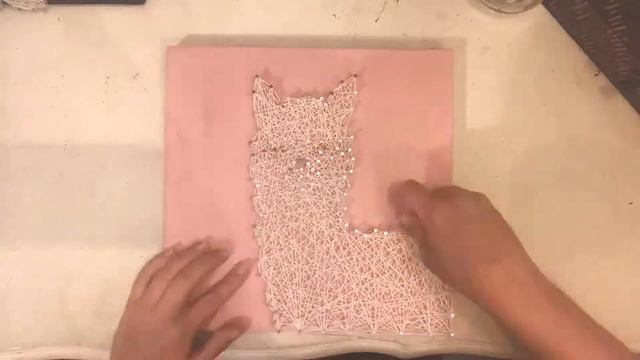 String Art In Action - Llama Nursery Decor смотреть онлайн
