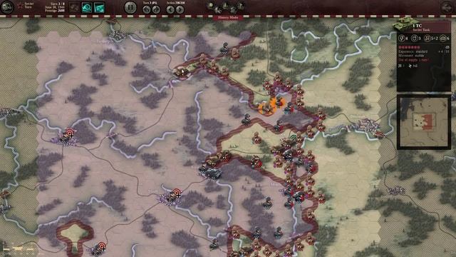 Lets Play: Unity of Command - The Red Turn Campaign: Bagration Brilliant Victory HD смотреть онлайн
