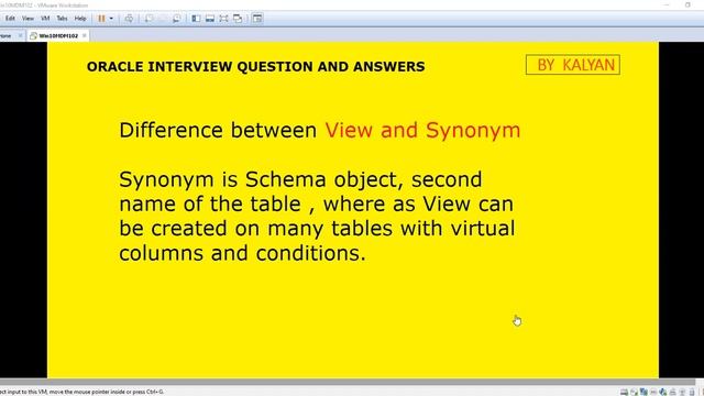 Oracle Interview Question and Answers , oracle, Oracle basics смотреть онлайн