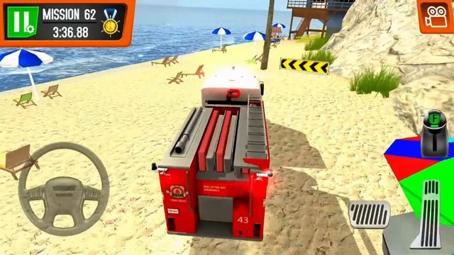 Coast Guard Beach Rescue Team #8 Offroad Bike! Car Games Android gameplay смотреть онлайн