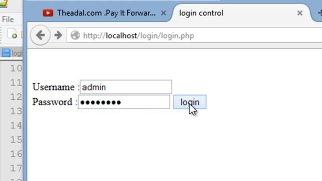 php Tutorials in Tamil login Part - 49 login - part -10 смотреть онлайн