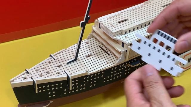 DIY Craft Instruction 3D Woodcraft Construction Kit R.M.S TITANIC