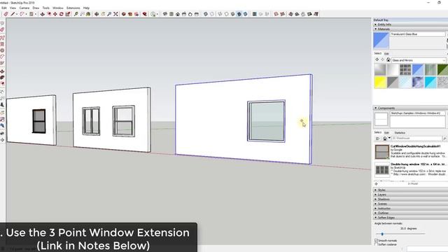 8 Ways to CREATE WINDOWS in SketchUp смотреть онлайн