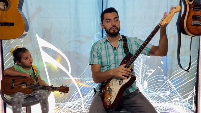 PARTES de la GUITARRA ELÉCTRICA || Clase 2 de Guitarra смотреть онлайн