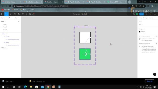 -FIGMA- How to create check box -UIUX- смотреть онлайн