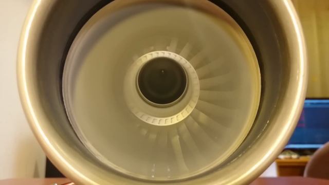 GE GEnx-1B 3D Printed B787 Jet Engine Model With Thrust Reverser