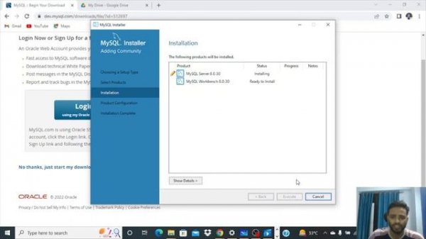 MySQL Workbench installation (video no 3)