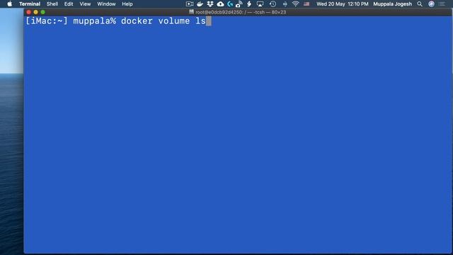 MongoDB and Docker Volume (Exercise) смотреть онлайн