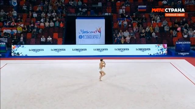 2019 1st Junior World Championships - Rope + Ball Qualifications - Group D смотреть онлайн
