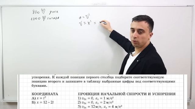 Зачет по кинематике, динамике. | ЕГЭ по физике 2024 | Саня Эбонит смотреть онлайн