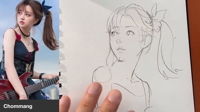 Drawing a Face / Practice with Chommang смотреть онлайн
