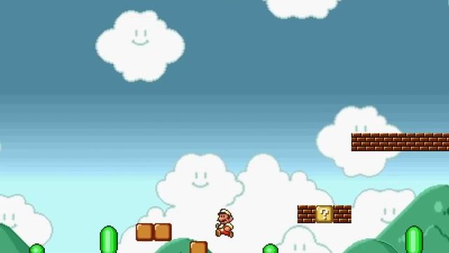 Super Mario Bros. X (SMBX) Custom Level - Messed-Up Mario Bros: 1-1 смотреть онлайн