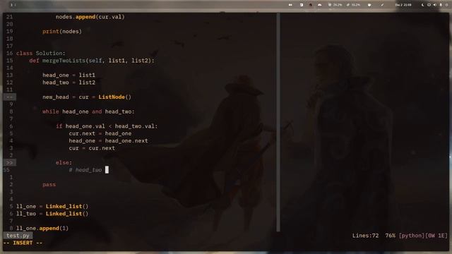 Merge Two Sorted Lists: Easy - Leet Code 21 (Python3) смотреть онлайн