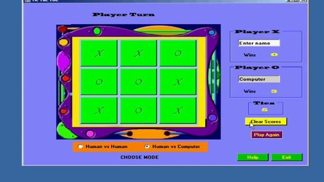 Tic Tac Toe game VB 2005 смотреть онлайн