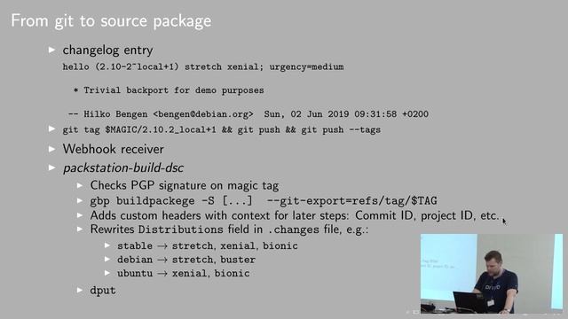 Packstation a Git/Gitlab-driven workflow for internal package repositories and PPAs смотреть онлайн