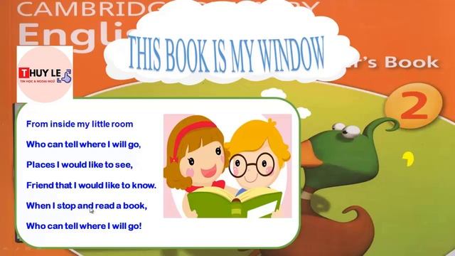 This book is my window | Listen to the song | Cambridge Global English | Learner's Book 2 смотреть онлайн