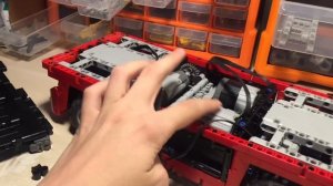 Беспилотный грузовик из Лего Техник / Постройка кузова, ФИНАЛ! / LEGO TECHNIC самоделка