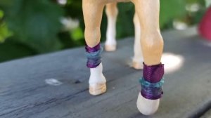 Обзор на всю мою самодельную амуницию для лошадей schleich/ Шляйх