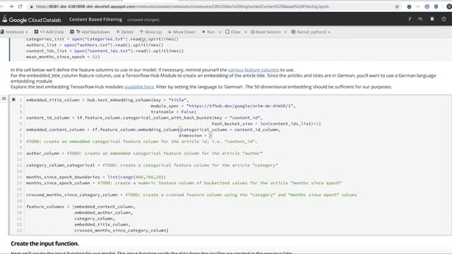 1.3.3. Lab Solution: Create a Content-Based Recommendation System Using a Neural Network смотреть онлайн