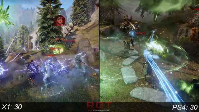 Dragon Age Inquistion PS4 Vs Xbox One Frame Rate Comparison & Analysis & Performance смотреть онлайн