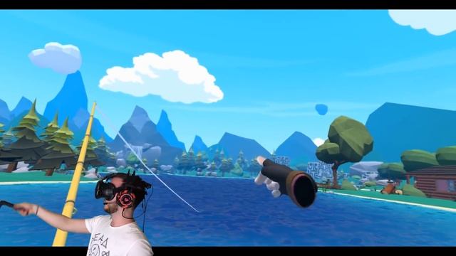САМАЯ УПОРОТАЯ РЫБА В ВР! - Crazy Fishing VR - HTC Vive ВИРТУАЛЬНАЯ РЕАЛЬНОСТЬ смотреть онлайн