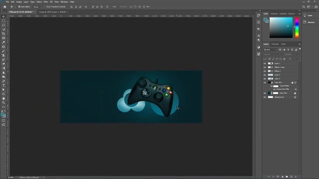 How to Make Product Google Ads Banner Design | Photoshop CC Tutorial смотреть онлайн