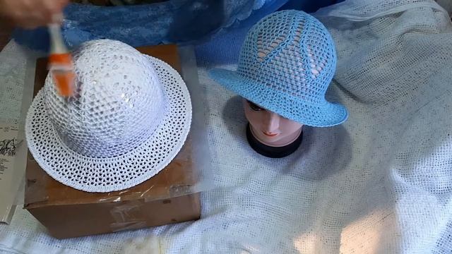 Как придать шляпе форму. Садим шляпу на клей.Как придать шляпе форму. Садим шляпу на клей. смотреть онлайн