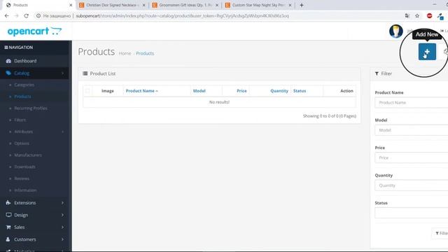 "Import products from Etsy" OpenCart extension Usage смотреть онлайн