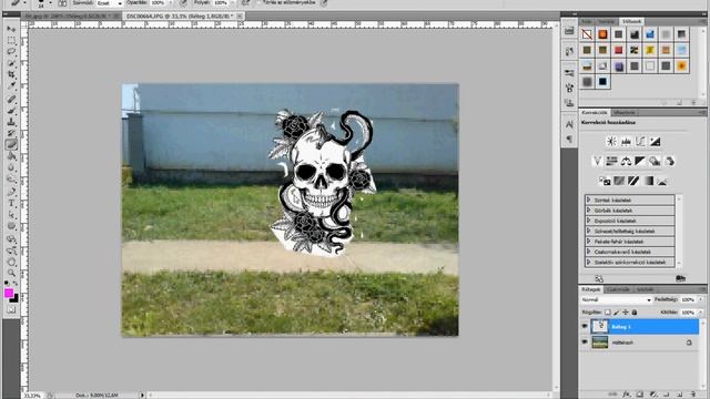 Adobe photoshop cs4 haj festés és hátér csere.avi смотреть онлайн