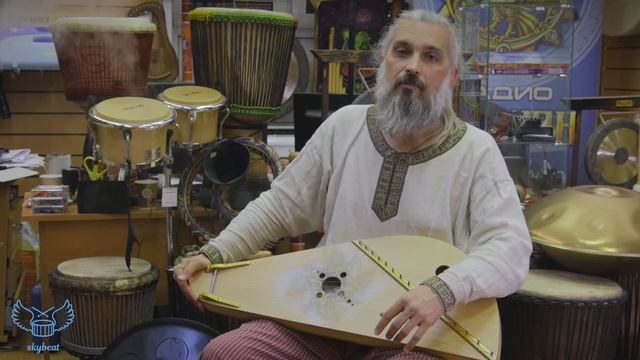 Уроки игры на гуслях. Урок1. Как научиться играть на гуслях первую позицию. смотреть онлайн