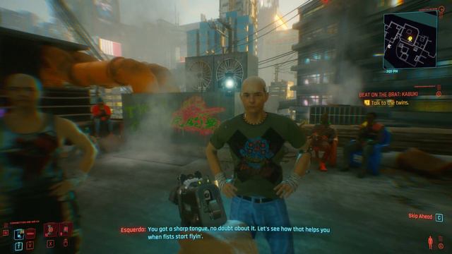 Beat on the Brat Kabuki Cyberpunk 2077 Defeat twins смотреть онлайн