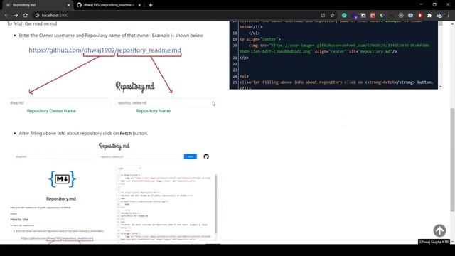Repository md | Edit Public Readme's of GitHub смотреть онлайн